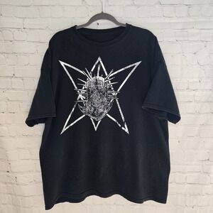 Ghostemane MURIKATOR Anti-Icon Release T-Shirt XXL Unicursal Hexagram Genuine